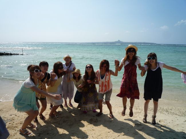 目の前の海で<br /><br />せーの