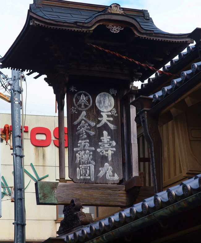 豪華屋根付き<br /><br />　薬　看板