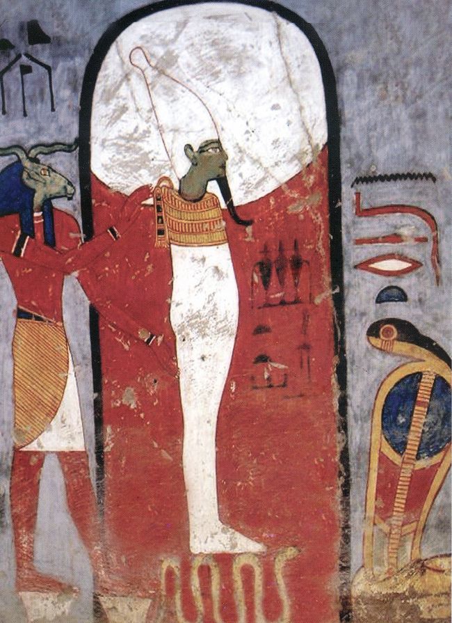 墓の中にはそれぞれ入口の戸を開ける係りが1〜2人いる。チップが欲しいため墓の中の観光客が1人になると写真を撮れという。これはエジプトの遺跡内ではほとんどみられた。