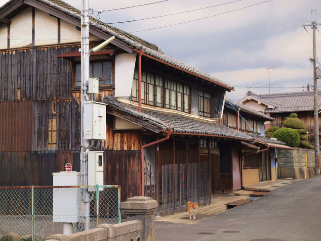 一歩　裏手の道を行く<br />