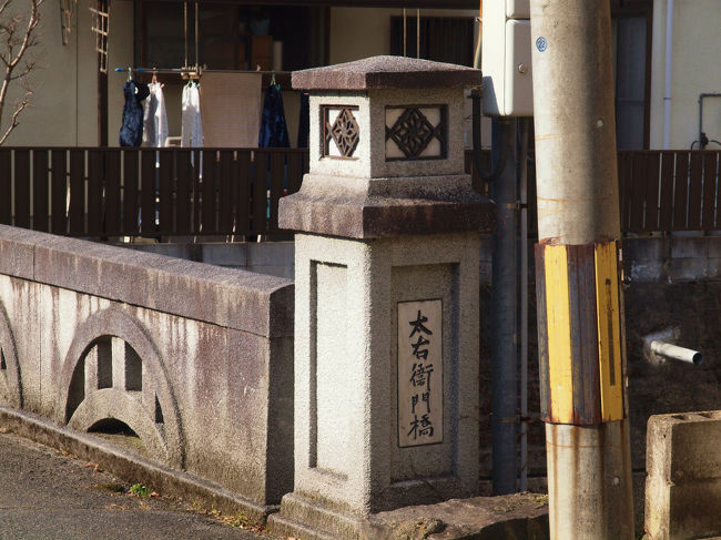 太右衛門橋を渡るが、、<br /><br />ここで　道は基本を間違え　遠回りに