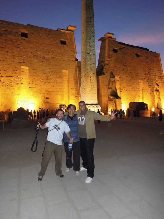 チリ大学生とガイド