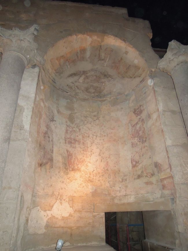 フレスコ画もある