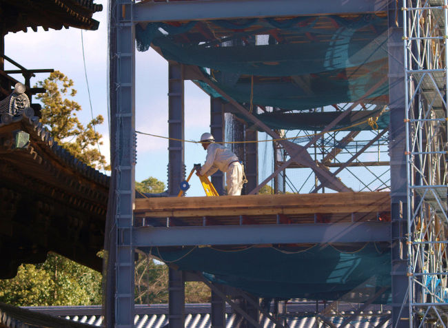 工事をする　２１世紀　工人