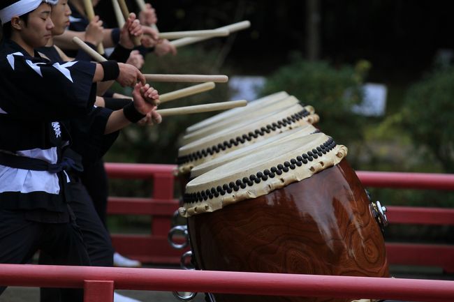 春日大社神苑　万葉植物園<br /><br />◎ 創作和太鼓　鼓宮舞（こくぶ）　奉納演舞<br />
