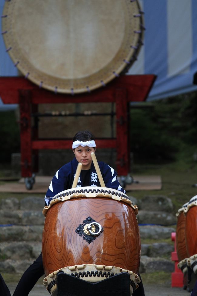春日大社神苑　万葉植物園<br /><br />◎ 創作和太鼓　鼓宮舞（こくぶ）　奉納演舞<br />