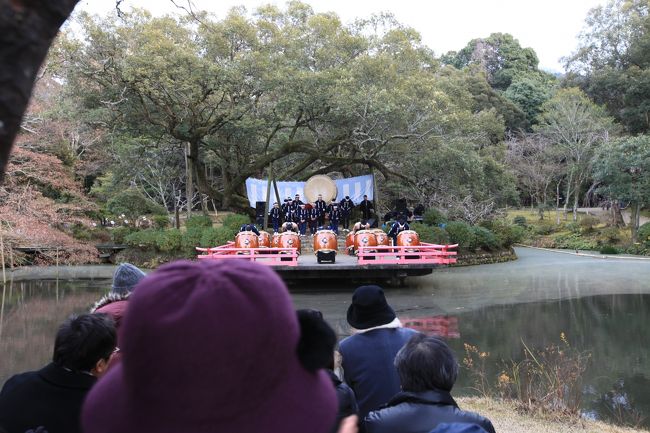 春日大社神苑　万葉植物園<br /><br />◎ 創作和太鼓　鼓宮舞（こくぶ）　奉納演舞<br />