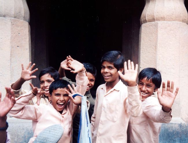 1996年、インド/アジェンダの遺跡で