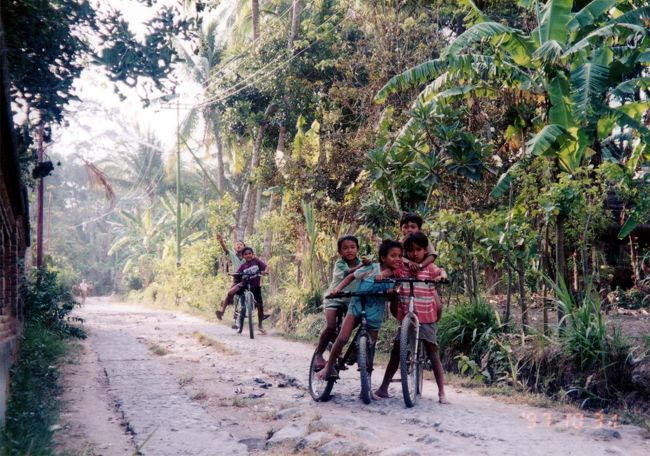 1997年、バリ島ウブドゥ