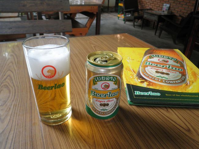 小休憩。やはり、ビールですね。