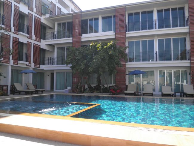 プールもきれい。