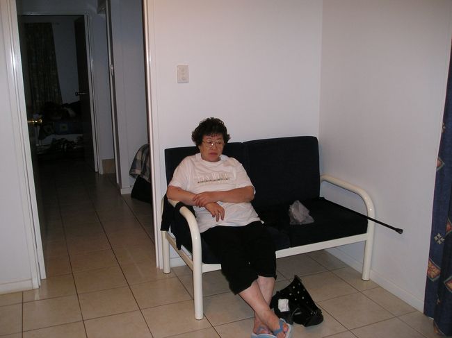 母も少々疲れが。