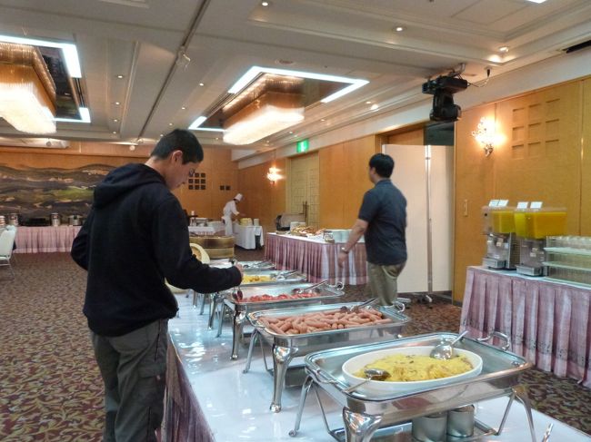 フライングして一番乗り。