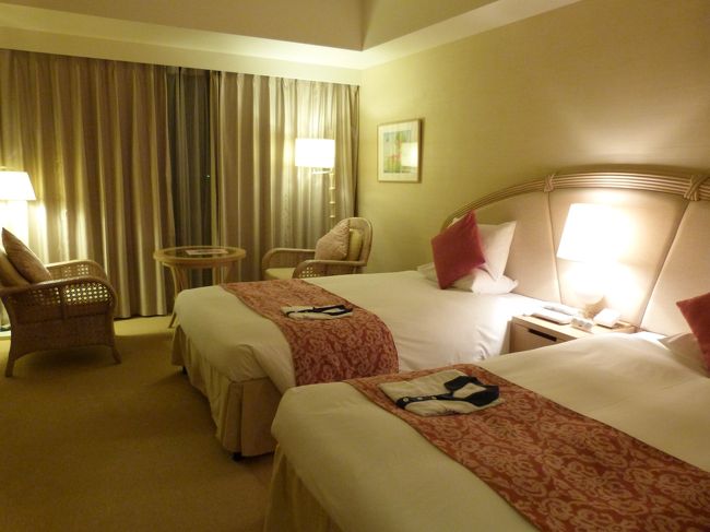 比較的新しいホテルらしく、明るくてきれいでした。