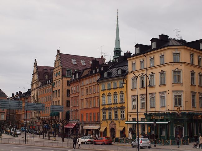 晴れていれば、もっときれいだったろうに、旧市街地の概観。