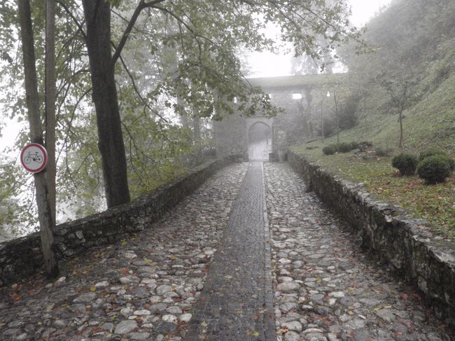 入り口まで徒歩で。