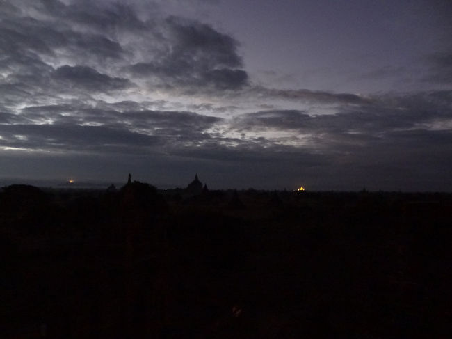 しかし朝日を見ることはできませんでした。