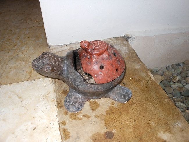 なので、夕方になると蚊取り線香をたくさん仕掛けに来てくれます。<br />