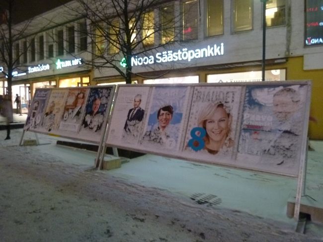 もうすぐフィンランドは、大統領選挙だそうです。