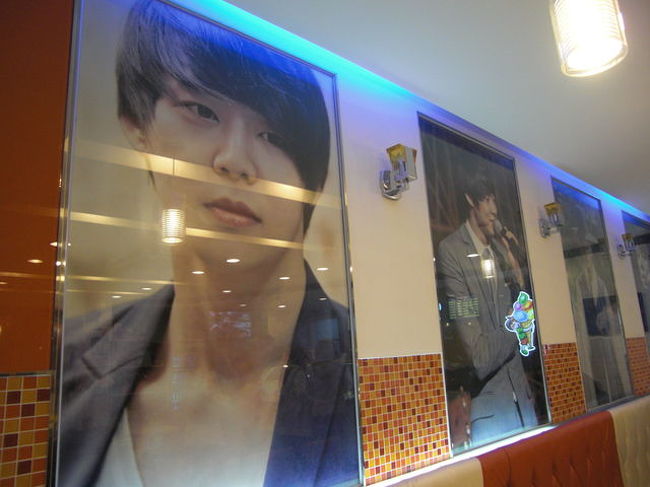 店内はユチョンだらけ！！<br />