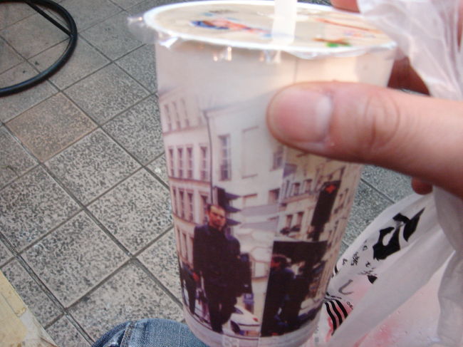 妻が顔をやられている間、退屈な僕はパパイヤ牛乳やらタピオカミルクティーやらで飢えをしのぎました（笑）