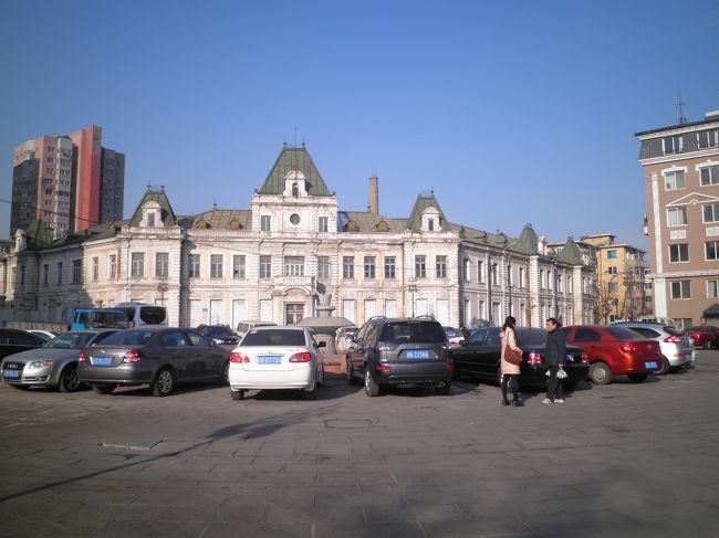 旧ロシア人街にある旧大連自然博物館