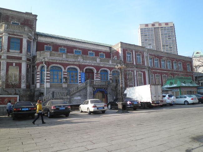 旧ロシア人街にある旧満鉄総裁邸宅