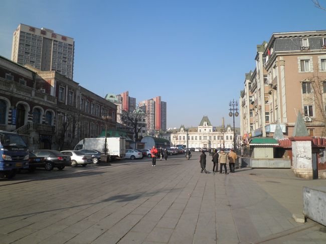 旧ロシア人街の街並み