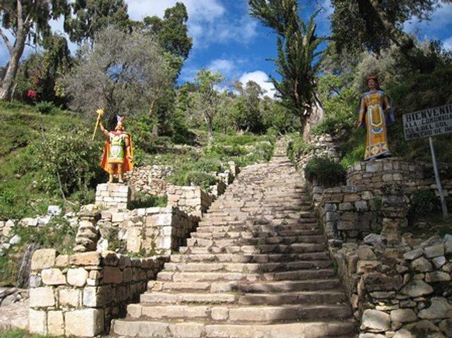 母さんの一人旅♪“太陽の島(Isla del Sol) インカ道お気楽トレッキング”の巻 ボリビア6-7日目 ☆静の美と生の躍動感!