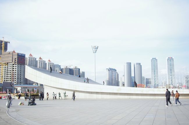 星海広場の風景