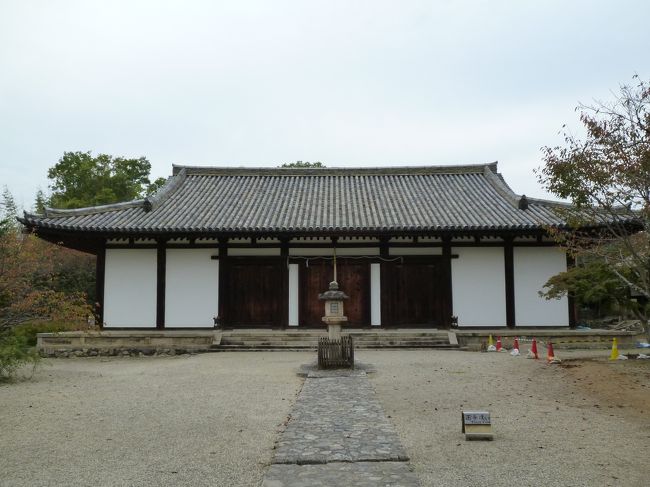 市内循環バスにのって向かったのは新薬師寺です。<br />ＪＲ東海のＣＭにも使われていた十二神将像を見に来ました。<br /><br />天平時代に作られた十二神将像は思ったよりも小さかったですが、その表情には迫力がありました。ＣＭやポスターをかざったバサラ将像はイヌ年の守り神だそうです。<br /><br />本尊の国宝薬師如来坐像はぷっくりした顔立ちで愛嬌のある感じでした。