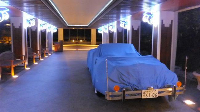 早朝からのウォーキングに出る時。