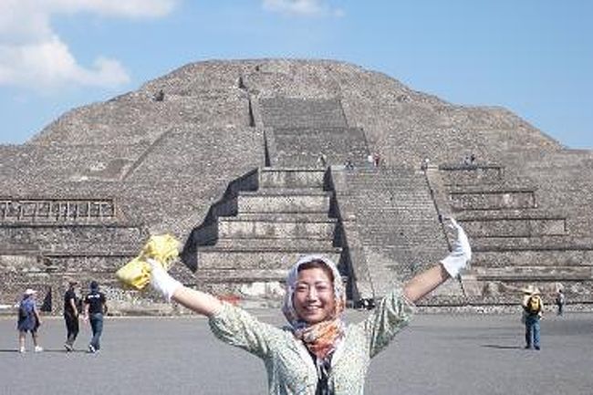 テオティワカン、月のピラミッド