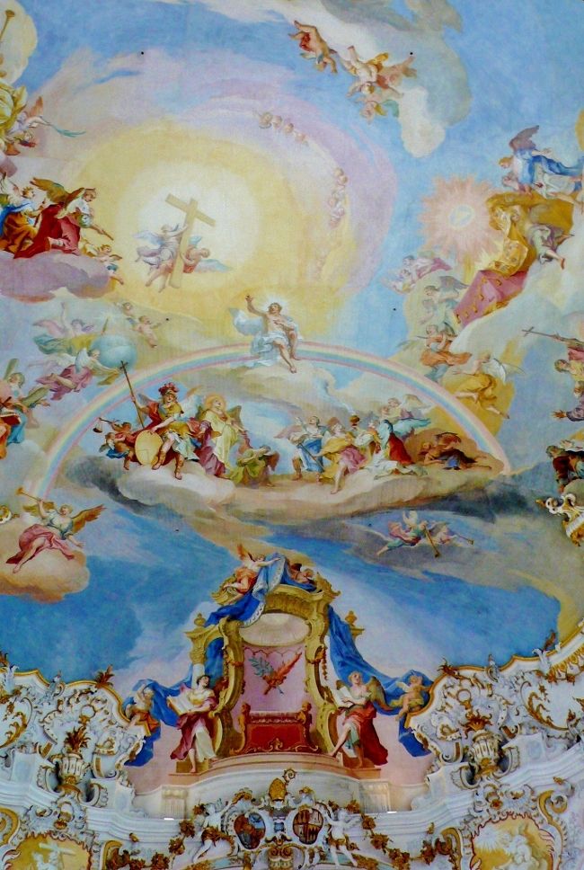 ドイツ】☆天から降ってきた宝石☆世界遺産のヴィース教会』フュッセン