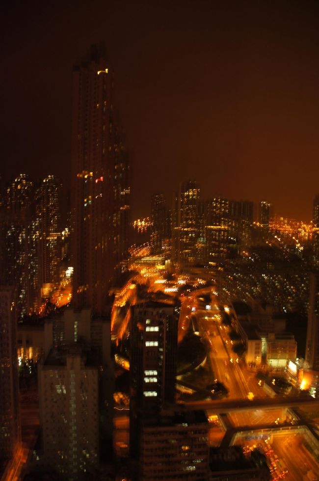 ちょっと違うモードで夜景を撮ってみる