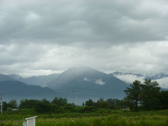 どんよりの安曇野
