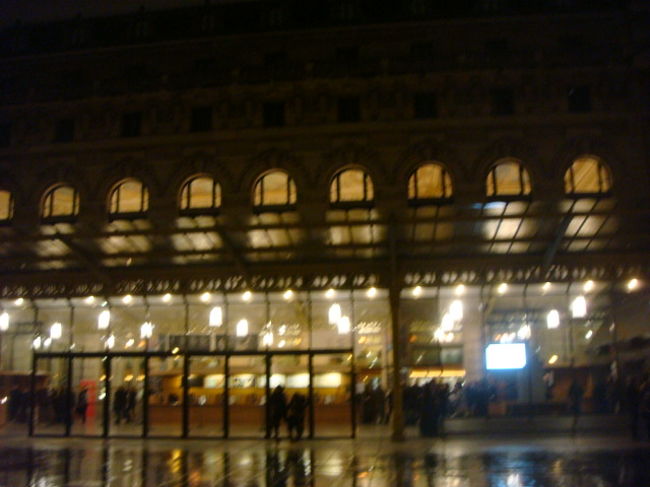 パリに到着するなりパスポートコントロールでトラブル。<br />１時間の無駄。不審物が発見されたとかでいきなり全部閉鎖。<br />夫はまだパスポートコントロールを通過してないし、<br />私はしたところで、すごい不安。<br />その時は説明求めても何も言ってくれなかったし、<br />ロビーで待ってろの一点張り。<br /><br />予定より遅れたけど<br />とりあえずホテルにチェックインしたら、<br />木曜２１時４５分まであいてるオルセー美術館へ。<br />エントランスはすごい行列だったけど、<br />ここで日本で手にいれたミュージアムパスが役立つ。<br />オルセーはルーブルよりずっとわかりやすく、大好きな美術館の一つ。<br /><br />ずっと昔行ったとき、カルトミュッゼとか言ったかな。<br />すごい役立ったけど、売り切れてたりして<br />手に入れるのに結構大変だった記憶があるので<br />日本で購入。<br />いきなりお役立ち。<br />特に今回は時間もなかったのでホントに良かった。<br /><br />１０年前のパリでの年越しのとき、すごい寒かったけど<br />今回はそうでもなくて、毎日夕方から雨。<br />