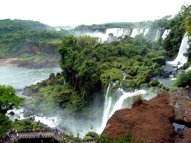 msa340南米周遊旅情３章⑤ジャングルの遊歩道を往くスーペリア・パノラマ in イグアス・アルゼンチン