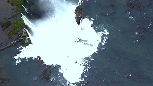 msa350南米周遊旅情３章⑥ヘリコプターからのイグアスの滝 in イグアス・ブラジル<br /><br />