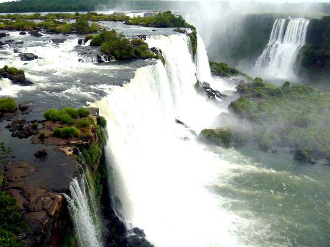msa360南米周遊旅情３章⑦ブラジル国立公園側の遊歩道からの絶景 in イグアス・ブラジル<br />