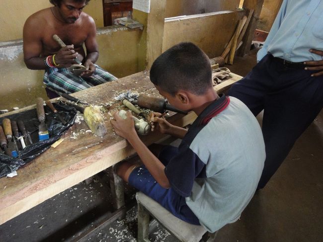 小さい子供も修行中