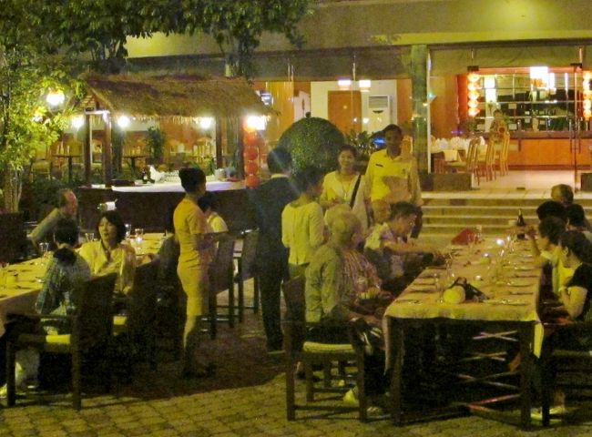 ディナーの始まり