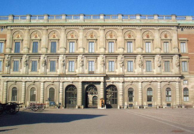 ガムラ・スタン地区にある王宮<br />