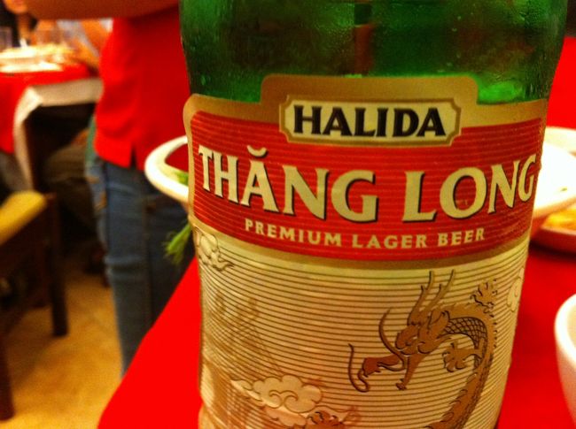 ベトナムのビールは結構薄い。<br />まぁ、暑い国だからねー。