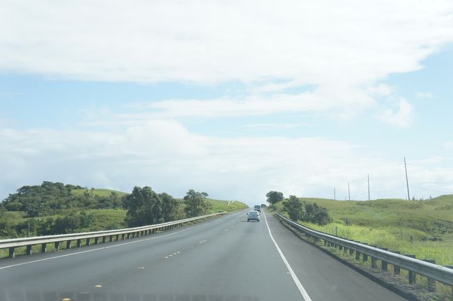 ワイメアに来ると一気に緑が広がります