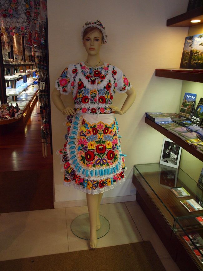 刺繍細かいっすね。伝統のエプロンなのかしら？