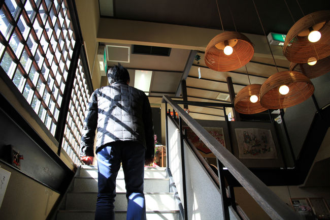 2階席に案内されました。