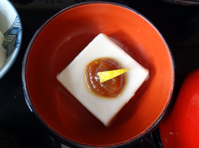 ごま豆腐<br /><br />どれもおいしく頂けました。