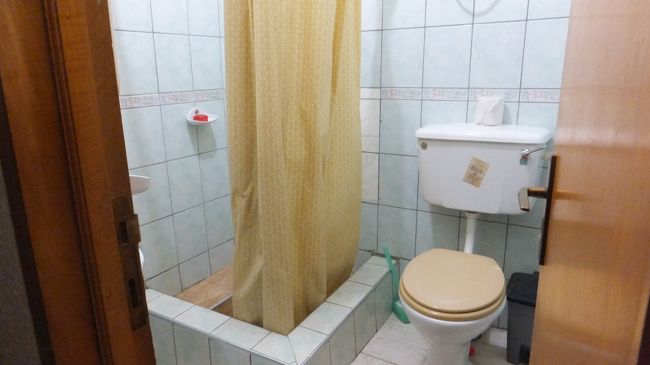 トイレとシャワー。