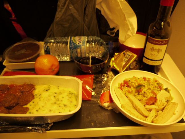 帰りエールフランス機内食